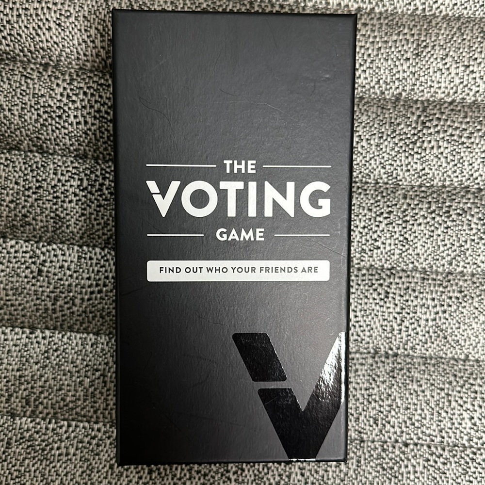 The Voting Game - Find Out Who Your Friends Are